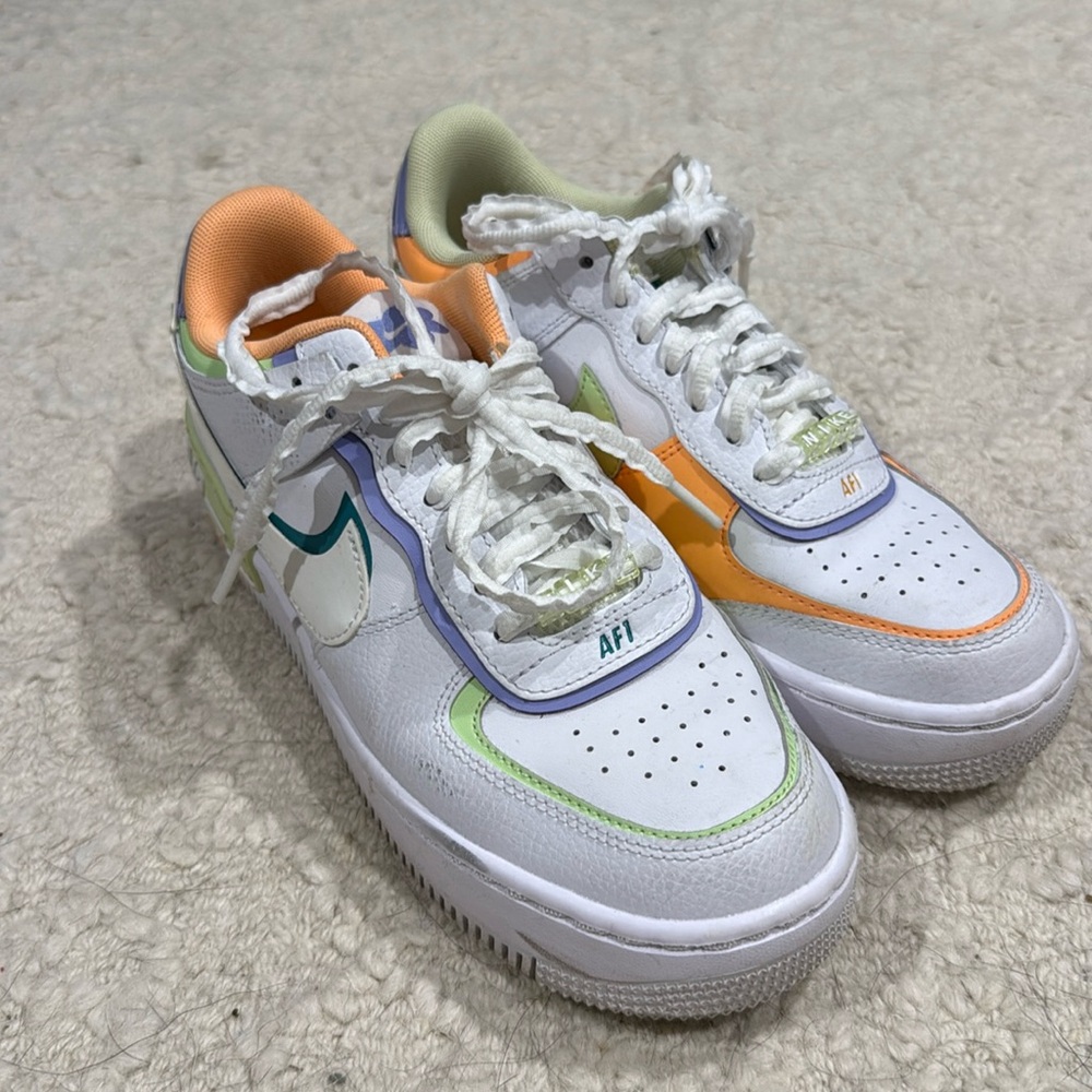 Colorful Nike Air sneakers